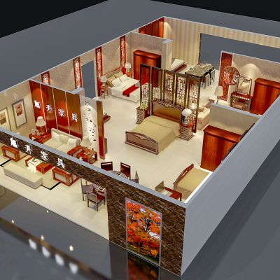 中式家具专卖店