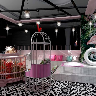 素客店中岛设计