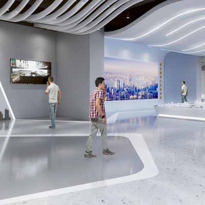 现代展厅设计