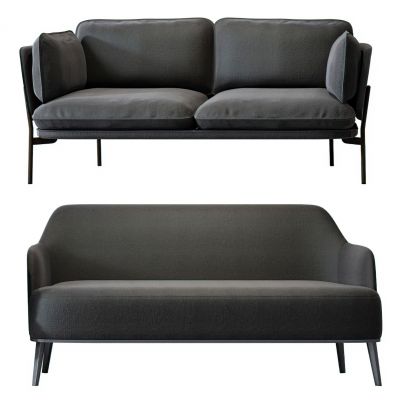 现代双人休闲沙发