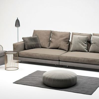 意大利minotti现代沙发组合