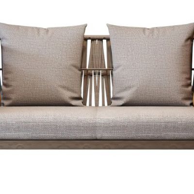 户外藤编休闲沙发