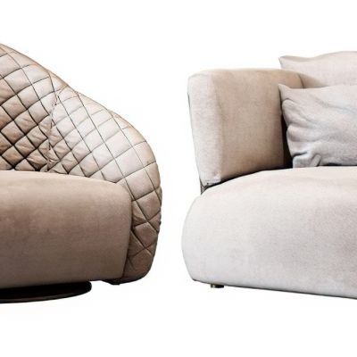 现代单人休闲沙发