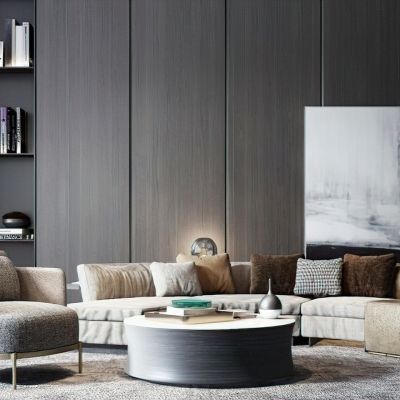 意大利minotti客厅沙发组合