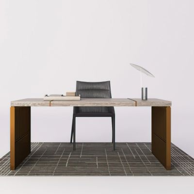 现代书桌休闲椅