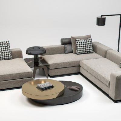 意大利minotti现代沙发组合