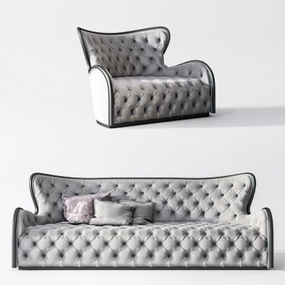 意大利mobilidea休闲沙发3D模型