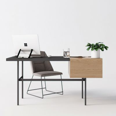 现代书桌休闲椅