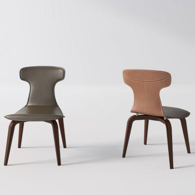 FREESPACE现代马鞍皮休闲椅