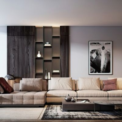 意大利minotti组合沙发