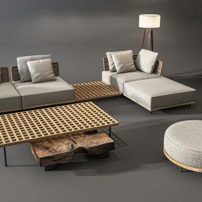 意大利minotti户外休闲沙发