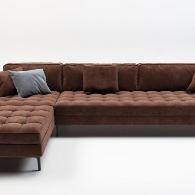 现代转角休闲沙发