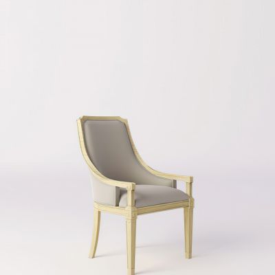 美式休闲椅子3D模型