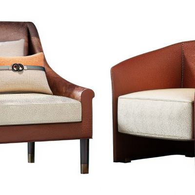 爱马仕休闲沙发