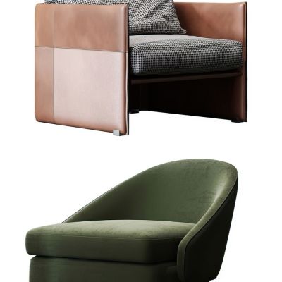 意大利minotti单人休闲沙发