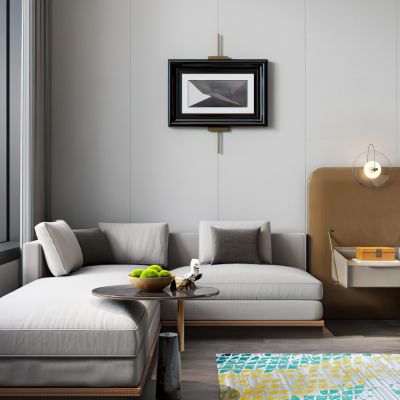 酒店客房休闲沙发区