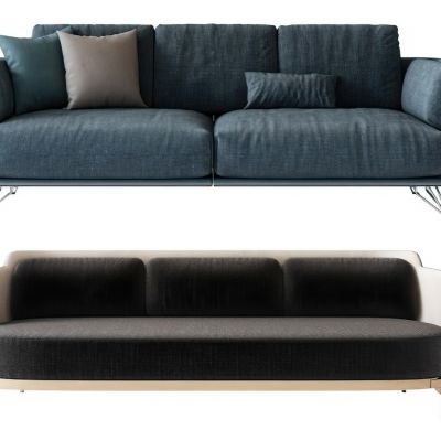 现代休闲沙发3D模型