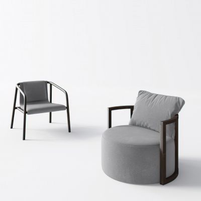 新中式休闲椅子