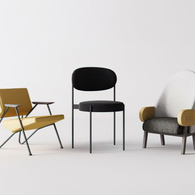 现代休闲椅组合