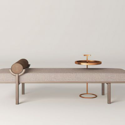 新中式休闲长凳