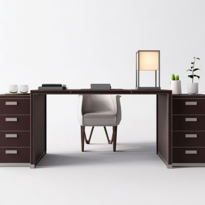 书桌休闲椅台灯