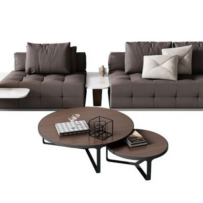 现代沙发茶几组合