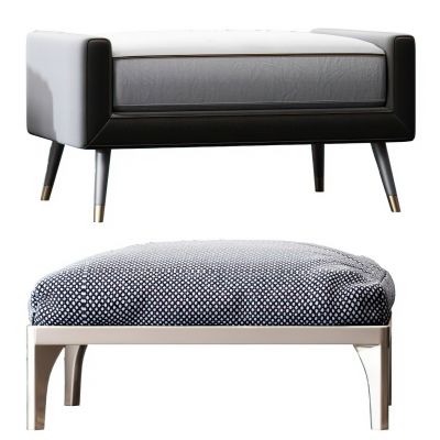 现代脚踏沙发凳