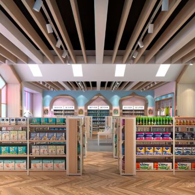 现代母婴店3D模型