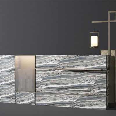 现代酒店大堂接待台