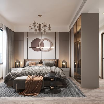 现代卧室