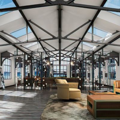 现代娱乐休闲室