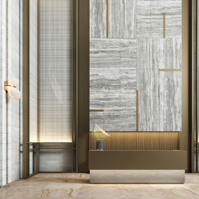 公寓大堂前台接待