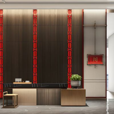 餐厅包房前台接待