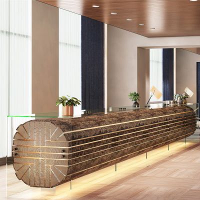 特色酒店前台接待