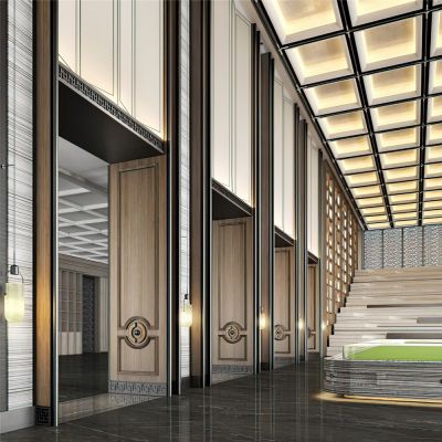 新中式售楼处沙盘区