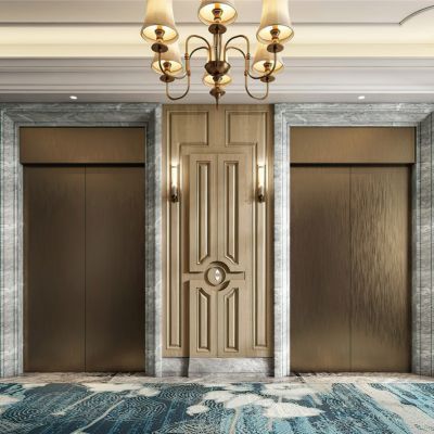 后现代酒店电梯厅