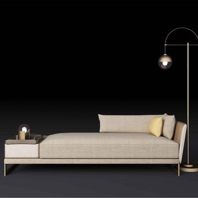 现代贵妃椅沙发