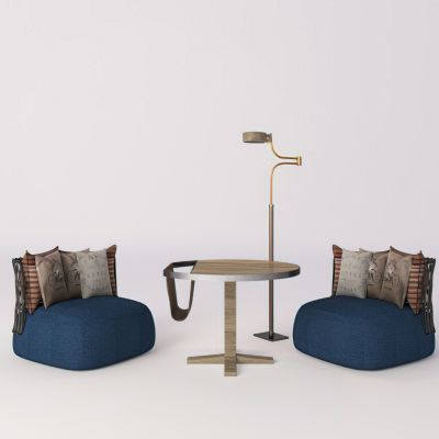 户外休闲沙发落地灯