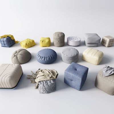 现代休闲沙发坐垫组合