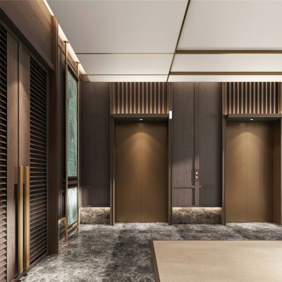 度假酒店电梯厅