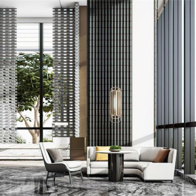 现代酒店大堂沙发区