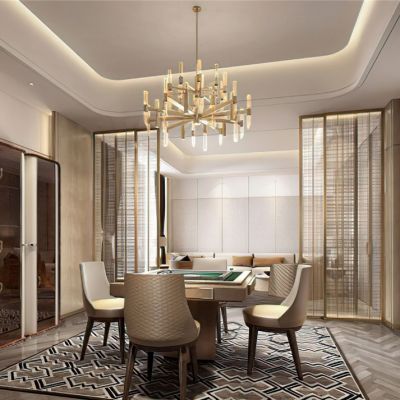 现代样板房棋牌室