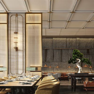 现代酒店全日制餐厅