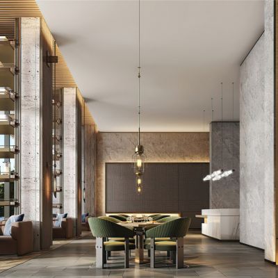 现代酒店行政酒廊