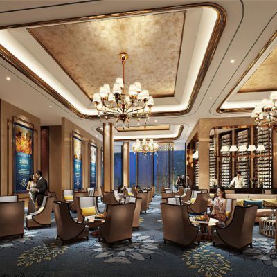 售楼处洽谈区3D模型