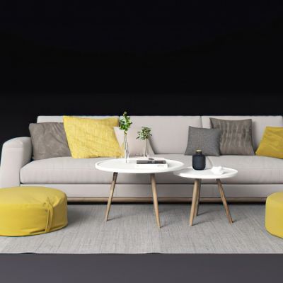 现代休闲沙发组合