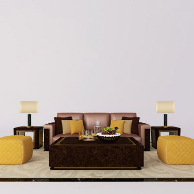 豪华沙发组合台灯