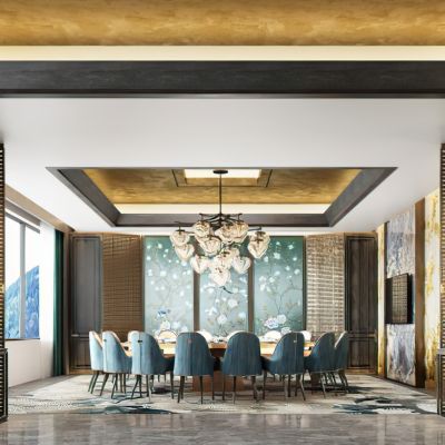 新中式酒店包房