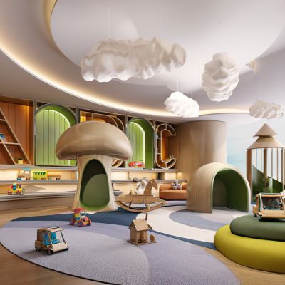 现代儿童娱乐区