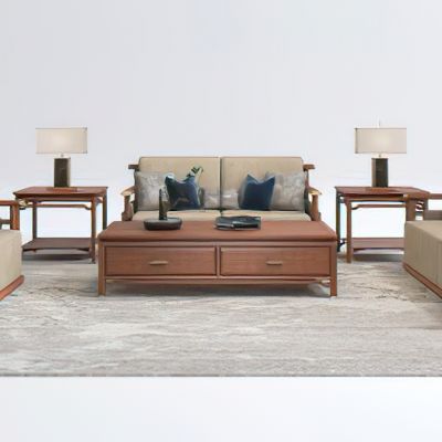 新中式沙发组合